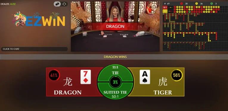 Why choose Ezwin Dragon Tiger?